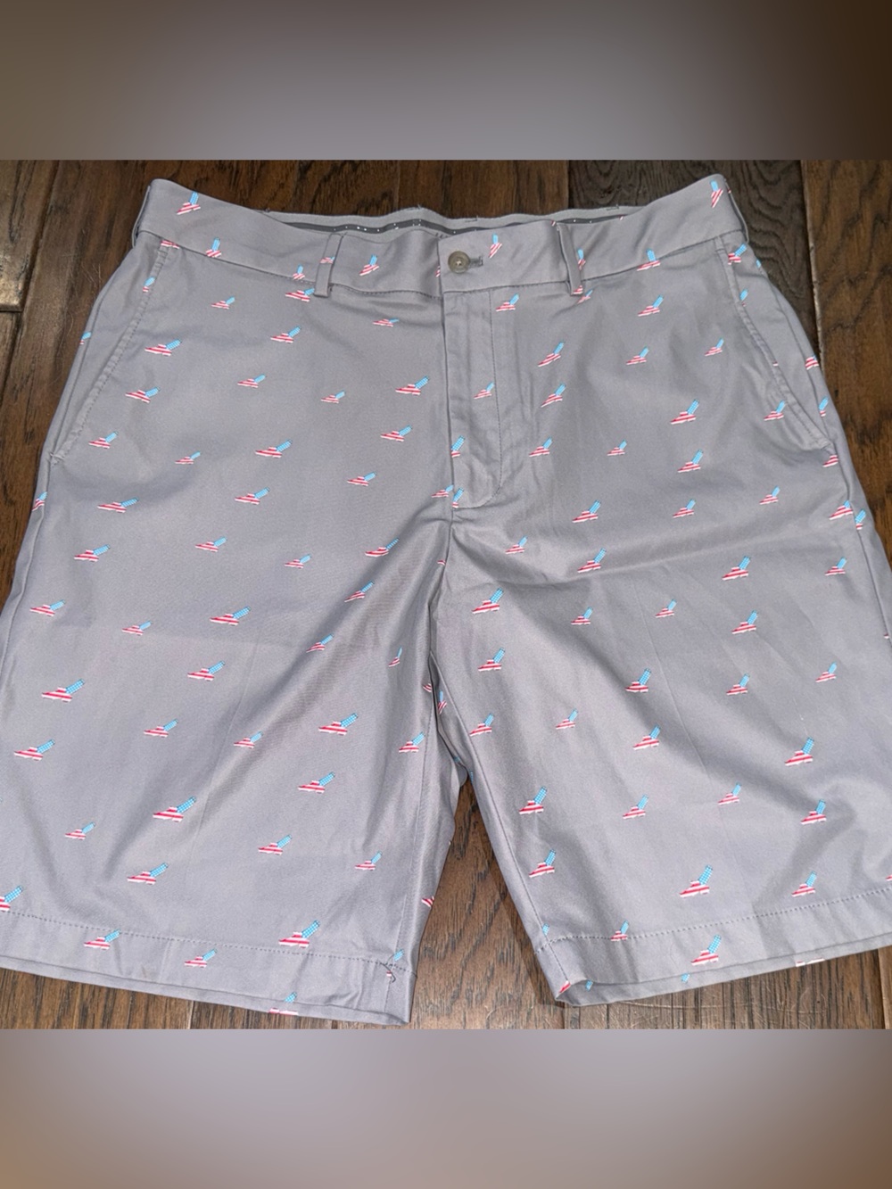 Men’s Walter Hagen Perfect 11 Collection, Flat Front size 36, 10” inseam